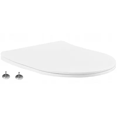 Obrázok produktu pre Mexen pomaly klesajúca doska slim, duroplast, biela - 39030100