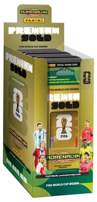 Image de Boîte Premium Gold de cartes à collectionner Panini Coupe du monde de la FIFA 2026 (10)