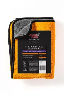 Zdjęcie produktu dla Ściereczka Mikrofibra Dwuwarstwowa Xl 60X90Cm/ Moje Auto Detailer
