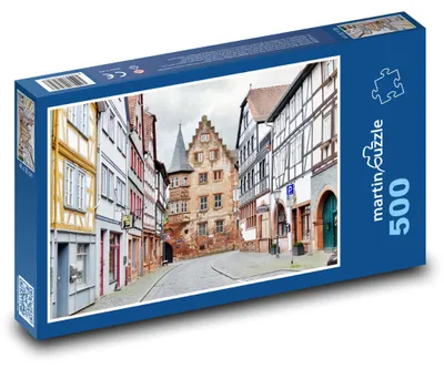 Obrázok produktu pre Puzzle 500 Hrázdené domy v Büdingene - martinpuzzle