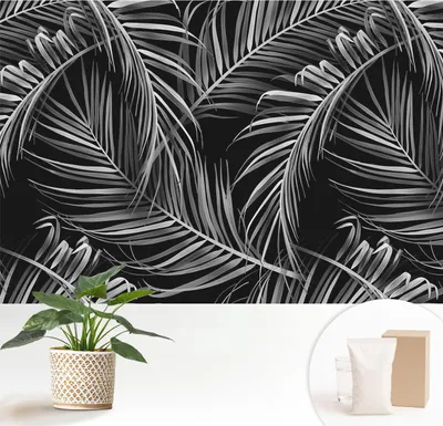 Produktbild von Fototapete selbstklebend - 152x104 cm - Tapete - Wandtapete - Wandbilder - Klebefolie - Dekofolie - Tapete Folie - Wand - Dekoration - Wohnzimmer - Exotisches Muster