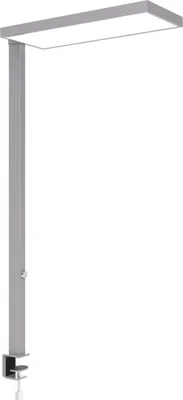 Produktbild von MAUL Standleuchte MAULjura LED 4.000 K dimmbar Klemmfuß 121 cm silber