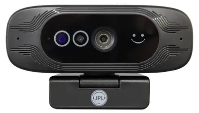 Productafbeelding van USB-A/USB-C 1080p HD webcam met gezichtsherkenning en privacylens