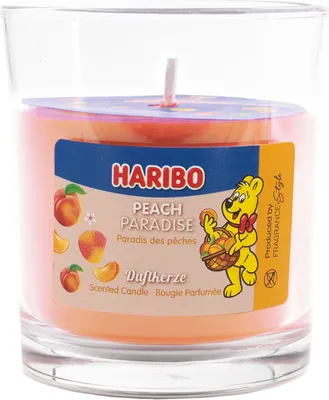 Zdjęcie produktu dla Duftkerze Haribo Peach Paradise - 135g
