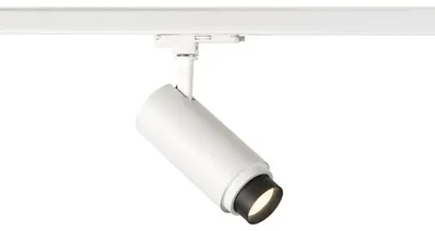 Imagen del producto de SLV 1006119 NUMINOS ZOOM M, foco de 3 fases, color blanco, 20W, 4000K, ángulo de iluminación de 15-60°