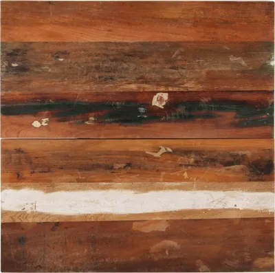 Zdjęcie produktu dla Maison Exclusive – blat kwadratowy 70 x 70 cm, grubość 25–27 mm, lite drewno z odzysku