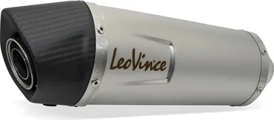 Produktbild von Endschalldämpfer LeoVince LV ONE EVO mit Zulassung, Edelstahl, Carbon Kappe für Husqvarna Supermoto / Enduro 701 / KTM Enduro R / SMC R 690 Bj. 2025 - 2026 E5+