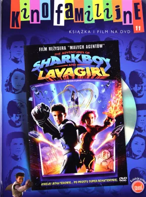 Produktbild von Die Abenteuer von Sharkboy und Lavagirl in 3-D (nur Originalversion) [KSIĄŻKA+DVD]
