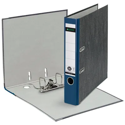 Produktbild von Leitz Cardboard binder 180°, A4, Karton, Blau, 350 Blätter, 5,2 cm, 55 mm