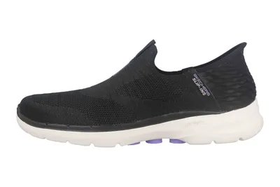 Immagine prodotto di Skechers GO WALK 6 FABULOUS VIEW scarpe da ginnastica in taglie forti nero 124569 BKLV scarpe da donna grandi, dimensioni: 43