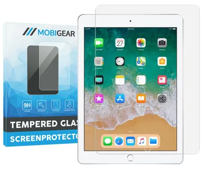 Produktbild von Mobigear iPad 6 (2018) Schutzglas – Gehärtetes Glas für den Displayschutz – Kompatibel mit Hüllen