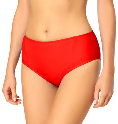 Produktbild von Bellivalini Damen Bikini Slip ET-18 (Rotmantel, M)