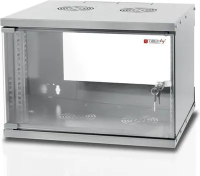 Obrázok produktu pre Techly I-CASE EL-1006G32, Nástenný regál, 6U, 50 kg, 11,7 kg, Šedá