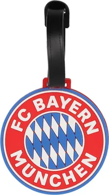 Produktbild von Gepäckanhänger | Rot | Fußballmotiv