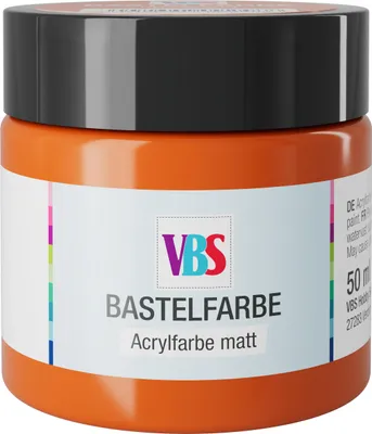 Produktbild von VBS Bastelfarbe, 50 ml Terrakotta
