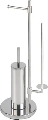 Produktbild von Toilettenbürstenhalter mit Saugnappe und Bürste