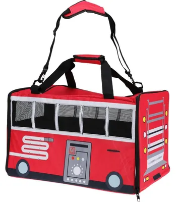 Produktbild von Haustiertransporter 52x30x32,5cm Bus rot