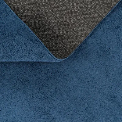 Produktbild von TT Home Wohnzimmer Teppich Kurzflor Anti-Rutsch Rückseite Unifarben Modern Waschbar Größe 160x220 cm