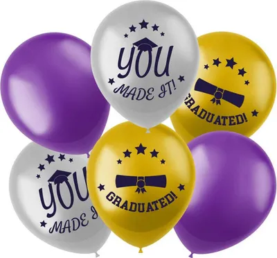 Produktbild von 6 You made it Latexballons 33cm