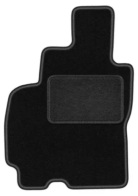 Produktbild von Fahrermatte Velours für Hyundai Atos 1997-2008 (Schrägheck) – 1-tlg, Schwarz, passgenau – Wielganizator LUX