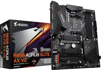 Produktbild von Gigabyte B550 AORUS ELITE AX - 1.0