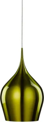 Zdjęcie produktu dla Oprawa wisząca Vibrant, 60 W, 26 x 26 x 160 cm, zielona, E27, 260 mm