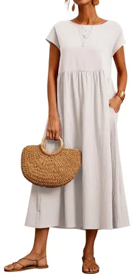 Productafbeelding van Dames Mesh Midi Jurk voor Casual Gelegenheden