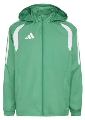 Imagen del producto de Chaqueta cortavientos adidas Tiro 26 League, color verde/blanco, para equipos