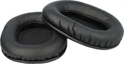 Produktbild von vhbw 2x Ohrpolster kompatibel mit Teufel MASSIVE Kopfhörer Headset, Schaumstoff Schwarz
