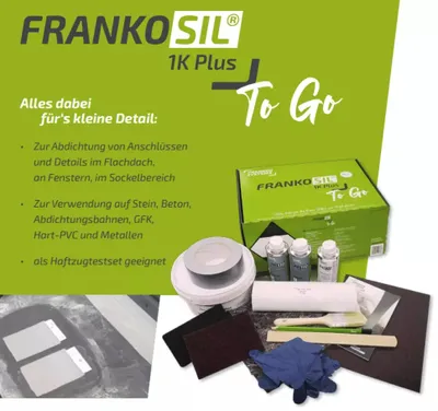 Produktbild von FRANKOSIL ® 1K PLUS to go Komplettset lösemittelfrei Flüssigkunststoff /- gummi