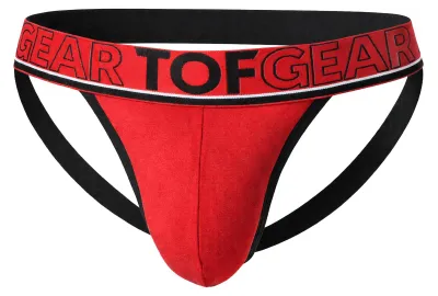 Image de TOF Paris Champion Jockstrap Red - 1x Taille M