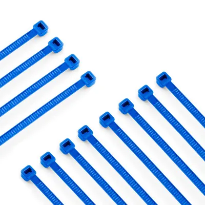 Produktbild von V1 Trade Zestaw Opasek Kablowych 100 szt. (2,5 x 100 mm, Niebieskie)