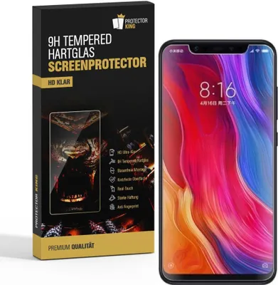 Produktbild von 2x 9H Hartglas für Xiaomi Mi 8 Panzerfolie Displayschutz Schutzfolie KLAR Panzerglas Schutzglas Displayglas Glasfolie
