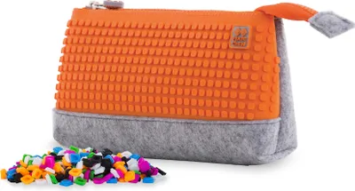 Produktbild von Schlampermäppchen grau / orange