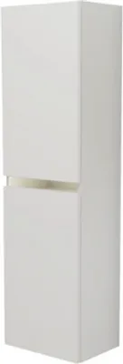 Immagine prodotto di haaus Zed pensile da bagno, a parete, 2 ante, bianco lucido/bianco, ante in MDF, L 29 x L 22 x H 104 cm