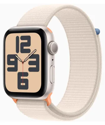 Produktbild von Apple Watch SE (GPS) - 44 mm - Sternenlicht-Aluminium