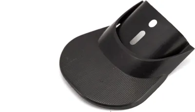 Produktbild von Fahrrad Schmutz Fänger Spoiler Schutzblech Kunststoff Verlängerung 53mm schwarz