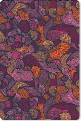 Produktbild von MuchoWow® Mauspad Mousepad Muster - Linienkunst - Jugendstil 18x27 cm - Mousepads - Maus Mat - Pad - Mausunterlage