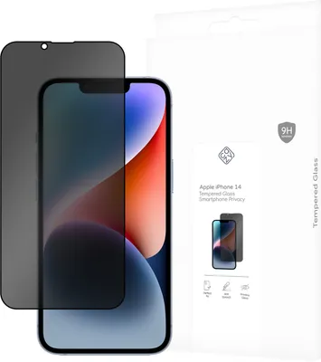 Produktbild von Schutzfolie Apple iPhone 14 - Panzerglas - Cazy - Transparant