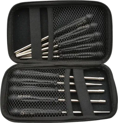 Produktbild von GEKO | Vergaser-Einstellwerkzeug, 10tlg, Schraubendreher-Kit, für gewöhnliches 2-Takt-Vergaser-Einstellen