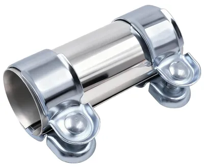 Obrázek produktu pro Nerezová svorka na výfukové potrubí pro trubky o průměru 45 mm