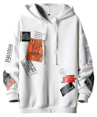 Produktbild von Herren Hoodie mit Kapuze, warmer Pullover für Herbst und Winter
