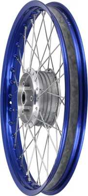 Produktbild von Speichenrad 1,6 x 19" Alufelge Blau eloxiert, Edelstahlspeichen - Simson S53OR, S83OR