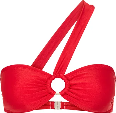Produktbild von LSCN by Lascana Bandeau-Bikini-Top Baila rot Größe 40 Cup A/B