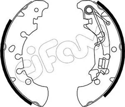 Immagine prodotto di Set ganasce freno CIFAM Articolo: 153-091
