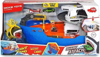Zdjęcie produktu dla SIMBA Dickie City Rekin atakuje łódź 50cm 377-9001