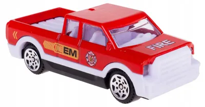 Produktbild von Hipo Feuerwehrauto Pick-Up Spielzeugauto 1:64 Metall
