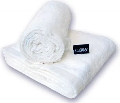 Produktbild von Cawö Lifestyle Uni Duschtuch 70/140cm, Farbe weiß