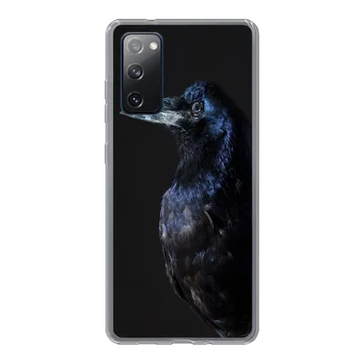 Produktbild von MuchoWow® Handyhülle Schutzhülle Hülle für Samsung Galaxy S20 FE Vogel - Tiere - Schwarz Silikon Softcase Handy Hülle - Abdeckung