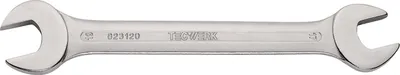 Produktbild von Tecwerk Doppelmaulschlüssel verchromt  - 1 Stk.